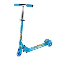 Scooter para Niños Azul con Luces 3 Llantas Aluminio